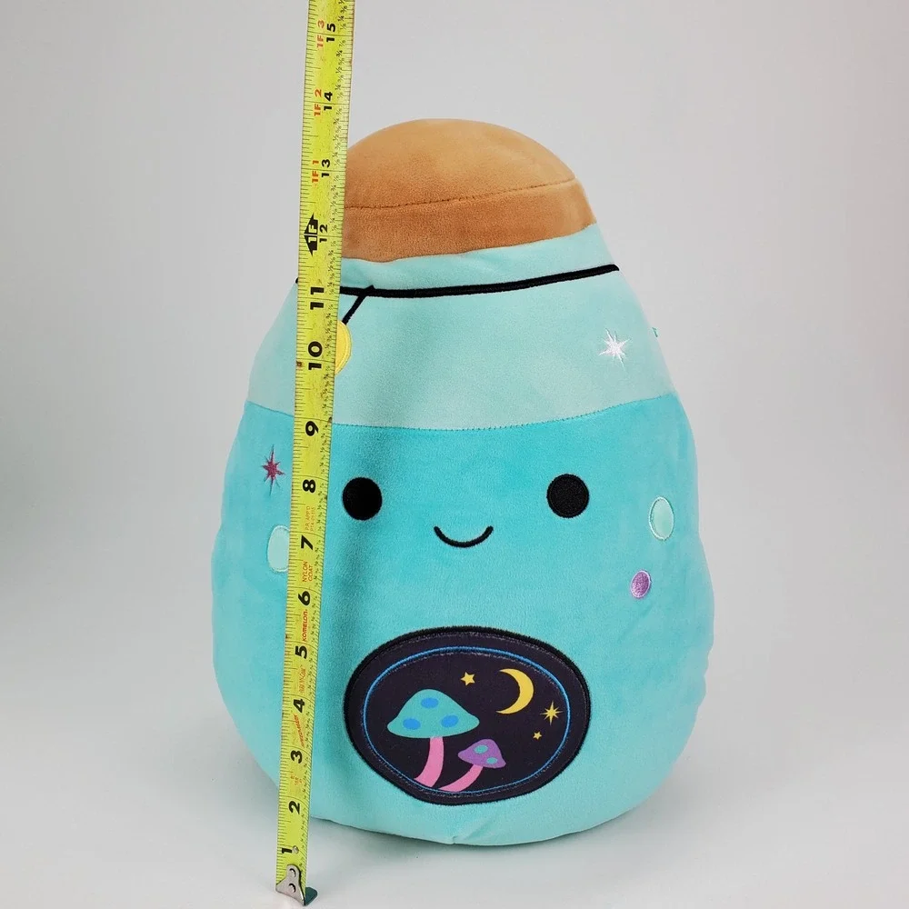 Squishmallows 12 inch Reishi the Potion Bottle Teal Celestial Mushroom Plush